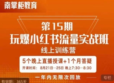 辛言玩爆小红书流量实战班-小红书种草是内容营销的重要流量入口