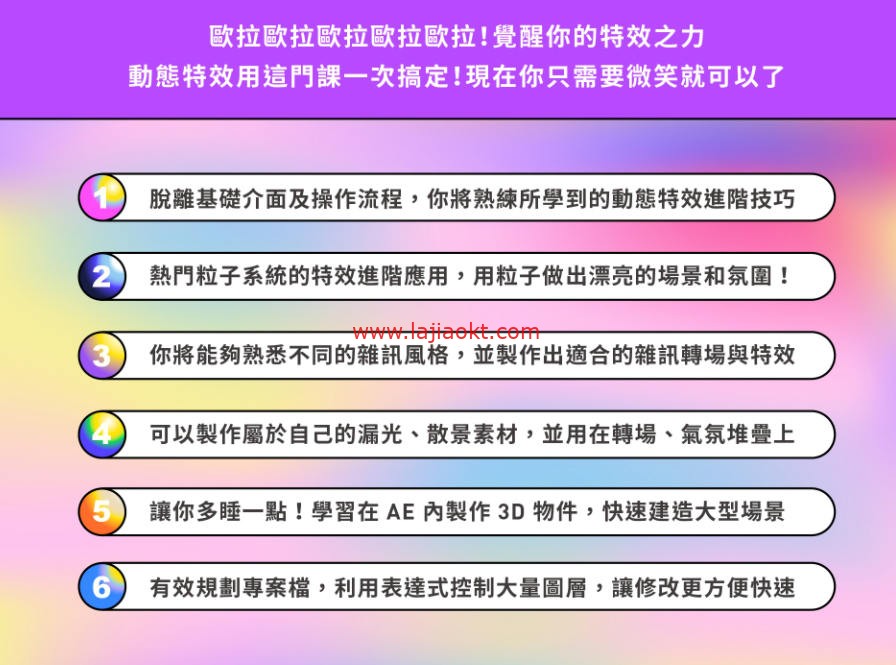 AE必学特效实战课《只要你懂特效，特效就会帮你》画质高清有素材