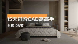 15天进阶cad高手 128节课