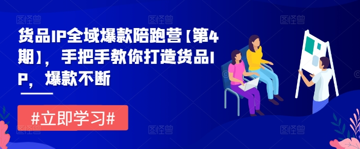 贾真货品IP全域爆款陪跑营【第4期】，手把手教你打造货品IP，爆款不断