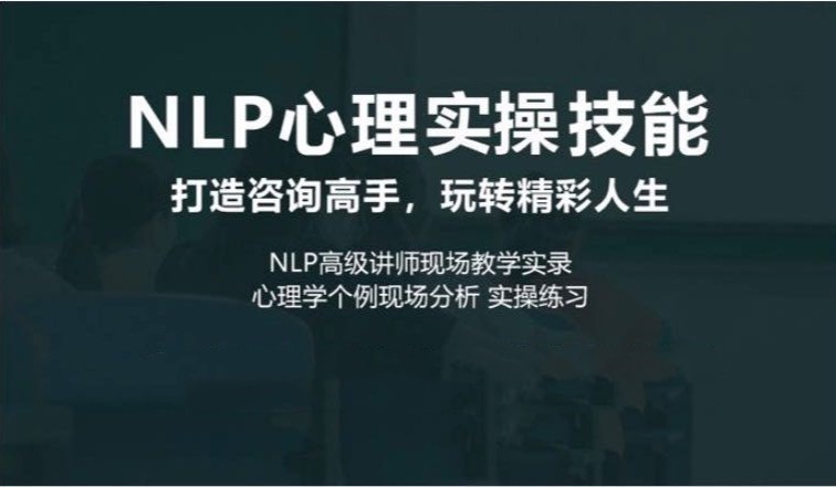 NLP心理实操技能线上课