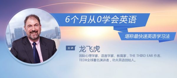 龙飞虎·6个月从0学会英语价值260元