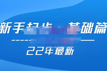 主任【22年更新课】基础起步，拼多多运营知识一手掌握，价值499元