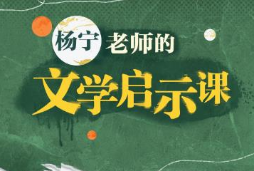 B站 杨宁老师的文学启示课