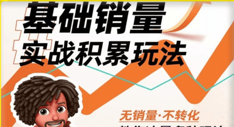 内功丨淘系基础销量实战积累玩法价值599元